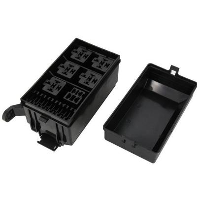 12V40A继电器的6路汽车继电器保险丝盒组件汽车保险片保险丝盒