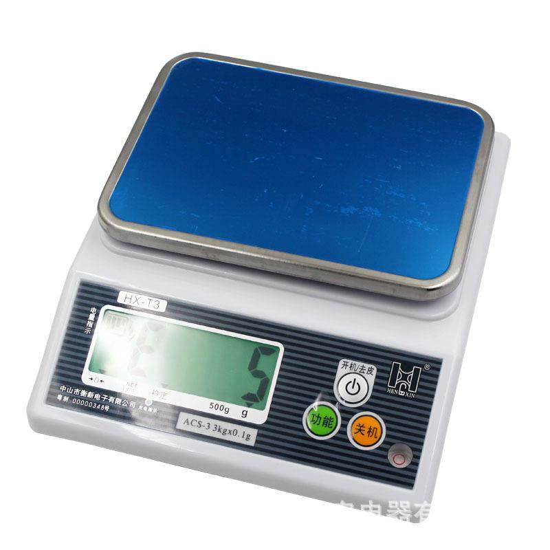 HX-T3充电式电子天平称桌面厨房秤电子秤