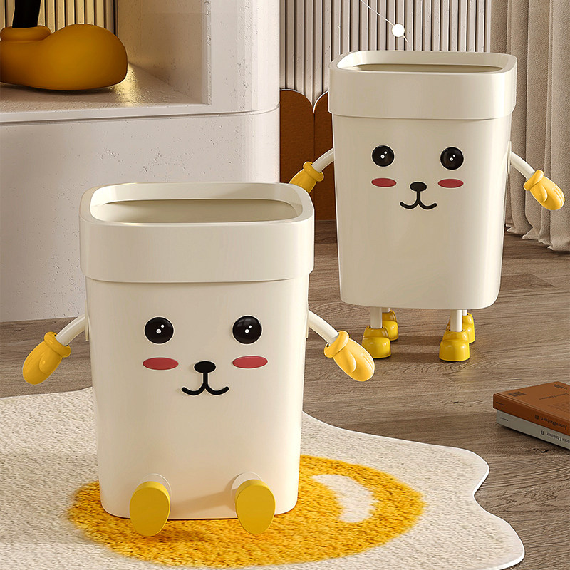 可爱家用ins创意垃圾桶高颜值大容量厨房DIY厕所客厅卧室纸篓,家庭/个人清洁工具,垃圾桶,淘宝优惠券,粉丝福利购,淘宝优惠卷