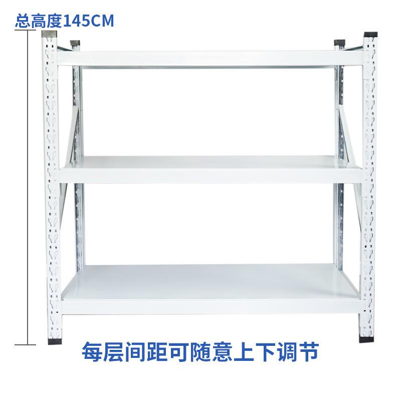 %%%%置物架多层三层仓储仓库矮货架储物重型小货架快递铁架子ONEV