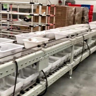 厂促新13年老店 自动化车间流水线 快递物流分拣线促品