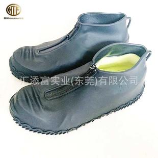 现货雨鞋 硅胶耐磨加厚雨天外穿防雨靴套 套防水防滑男女款 便携水鞋