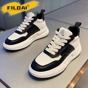 空军aj一号男鞋春夏季加绒厚底增高老爹潮鞋男士真皮运动休闲板鞋