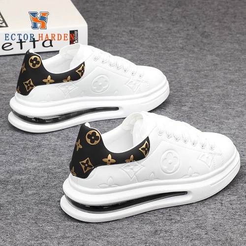 ECTOR HARDEN品牌新款时尚休闲 鞋男百搭气垫厚底增高情侣运动板