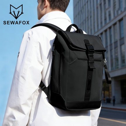 男士背包双肩包商务通勤新款大容量旅行防水16寸笔记本电脑包书包