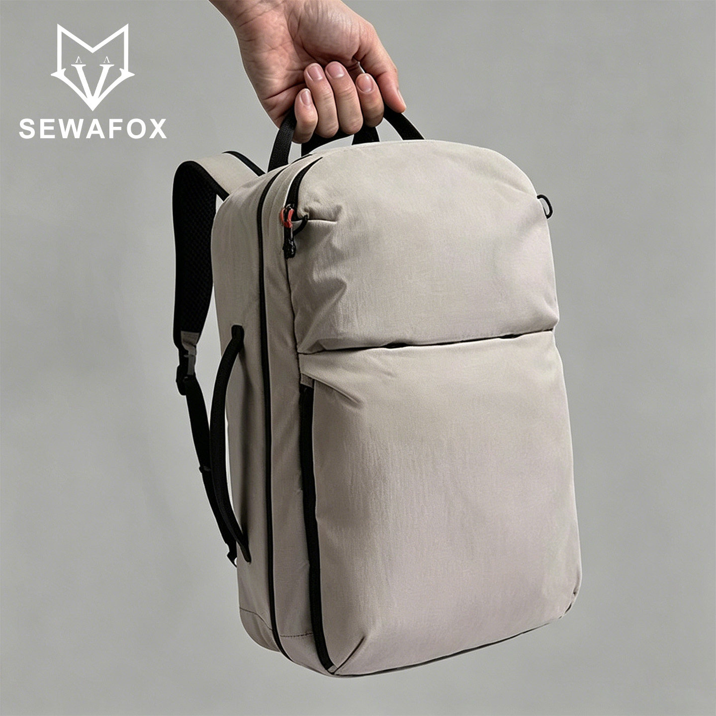 SEWAFOX行李箱式的超轻双肩包