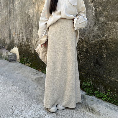 爱姐家ELSISSI慵懒风针织显瘦半