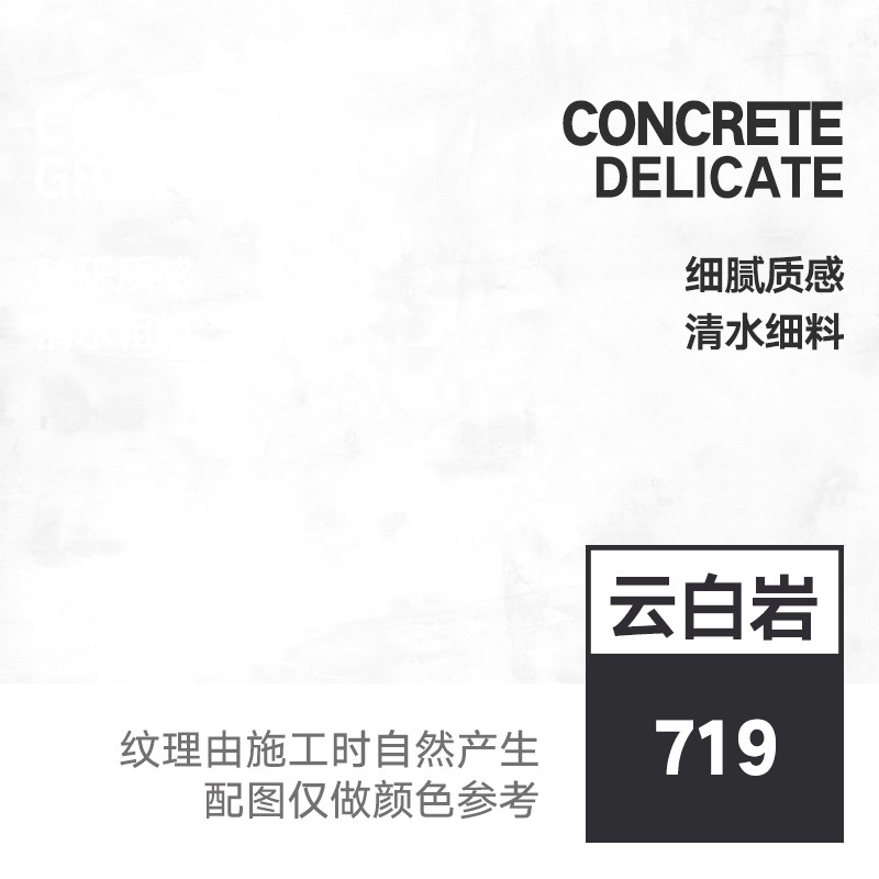 清水g02水泥漆混凝土灰色涂料艺术墙漆工业风仿肌理做旧仿古漆