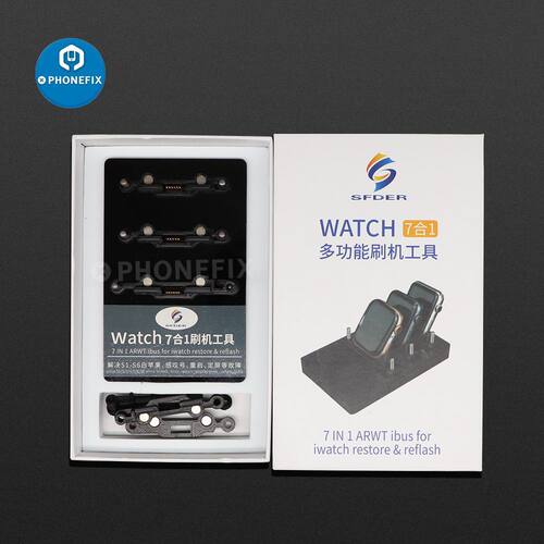 艾讯iWatch S1-S9苹果手表刷机测试架原装刷机头一键刷机自动定位