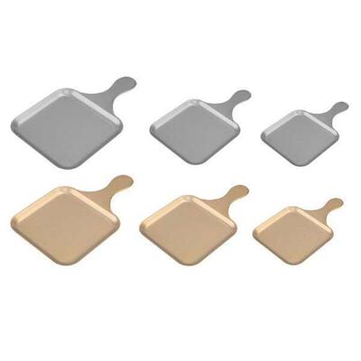 Steak Tray Dessert Food Cake Tray with Handle Multipurpose