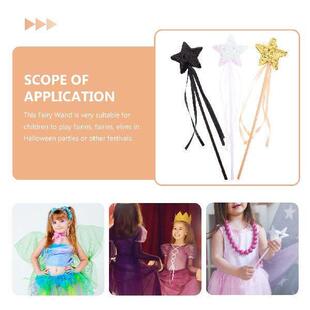 Wand Witch Fairy Comfortable Girls Star Pcs Sequin