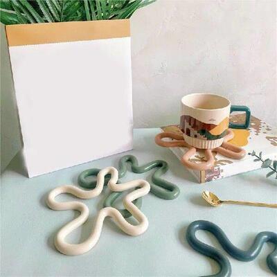 Thermal Insulation Meal Mat Irregular Silicone