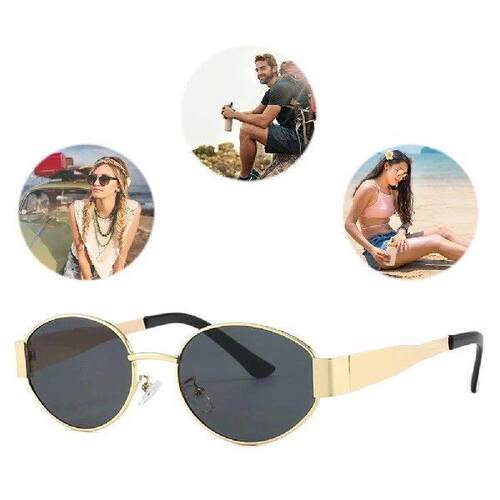 Retro Sunglasses Wear Resist Large Frame Glasses
