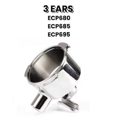 ABZC-DIY Single Head 51Mm Coffee Portafilter Filter Holder