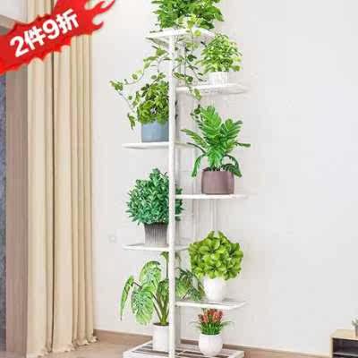 蜗家(wojia)花架子多层室内客厅家用阳台装饰置物层架铁艺客厅使用感如何?