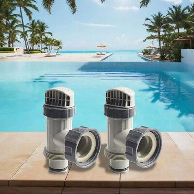 2pc Intex-10747 Large Pool Plunger Valve Assembly Filter
