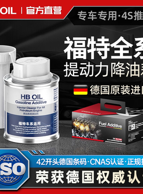 适用于福特汽油添加剂燃油宝蒙迪欧锐界福克斯探险者除积碳清洗剂