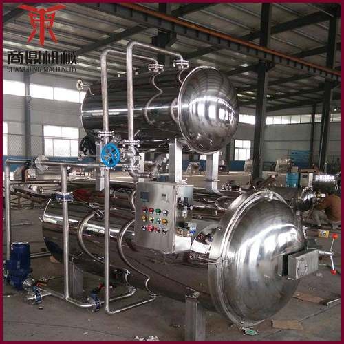 供应粽子肉制品杀菌锅蒜蓉香肠高温灭菌锅牛肉干高温灭菌釜