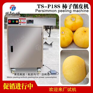 猕猴桃去皮设备 厂家直销 百香果 苹果 腾昇机械 柿子削皮机