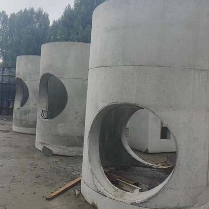 混凝土预制检查井沉泥井1500外2000*2950大口径圆井水泥方形厂家