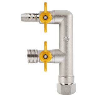 三通球阀家用天然气全铜燃气表M30接口一分二F型热水器专用分水阀
