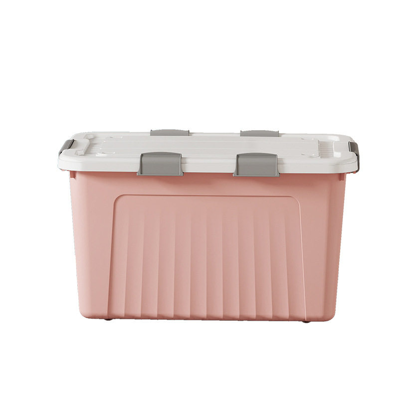 带轮收纳箱大容量特大号加厚储物箱海纳箱超厚防摔车载玩具收纳盒