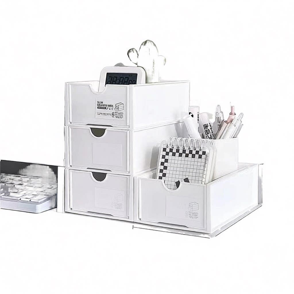 增高电脑ins桌面抽屉式收纳笔记本宿舍开学学生神器整理置物架