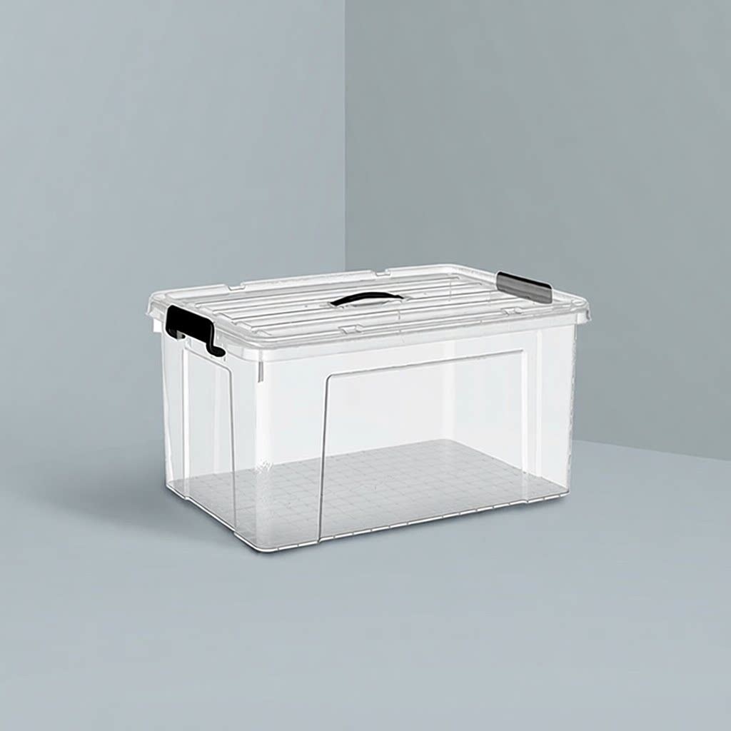 特大号塑料加厚透明收纳箱衣服被子玩具储物箱装书衣物整理收纳盒