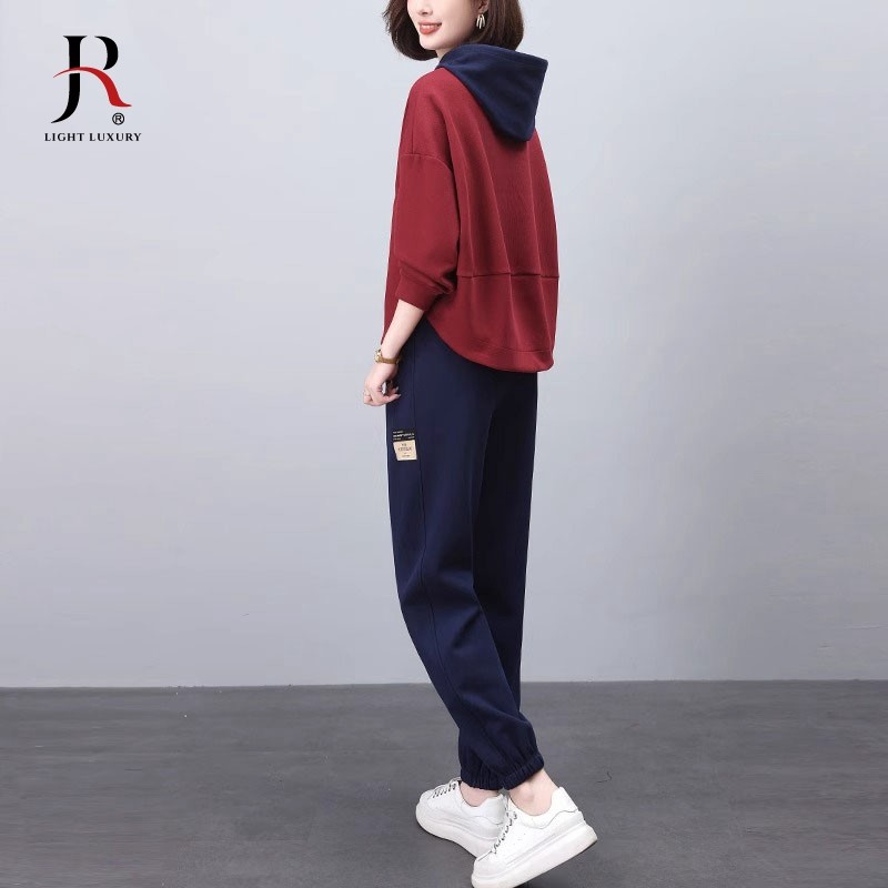 休闲运动套装女2025新款春秋季穿搭洋派减龄妈妈时尚小个子两件套