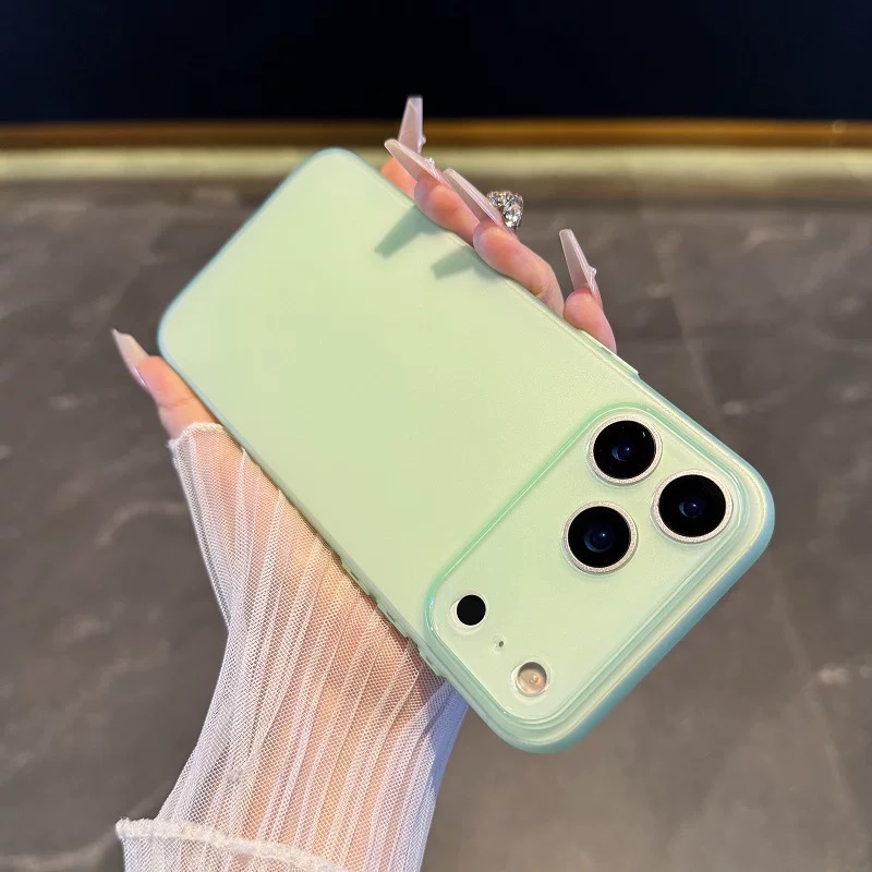 新款超薄磨砂tpu软适用于iPhone17promax手机壳自带ai相机按键17Air苹果16pro精孔镜头15防摔14高级感保护套