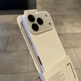 ins风新款高级感白色荔枝纹理适用苹果17pro手机壳iphone16promax全包水晶镜头15小众14plus防摔13女生12硬壳