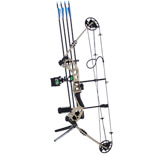 军兴战舰PRO两用钢珠复合弓箭成人高精度弹弓户外反曲弓射准射箭