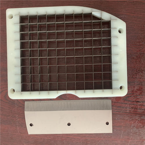 台湾850双头切菜机网格刀