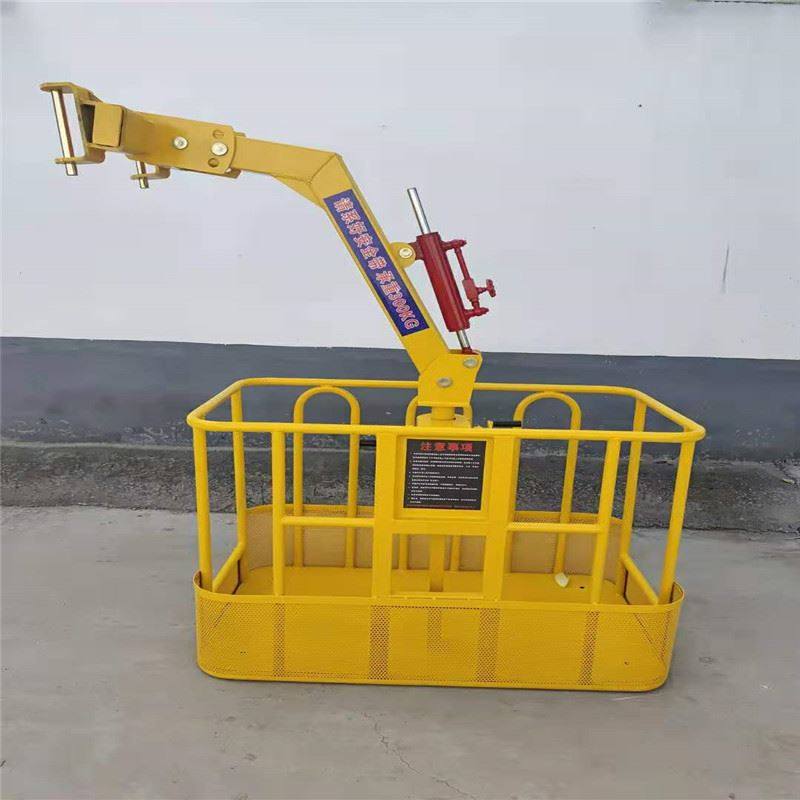 供应 吊车吊篮 高空作业吊篮 360度旋转吊篮 型号规格全