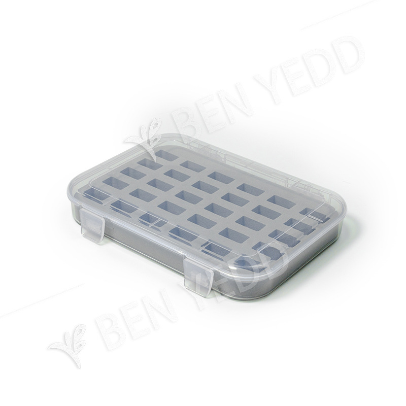 BEN YEDD 易携带可视化新款方形梭芯收纳盒线芯双卡扣式锁 带梭芯