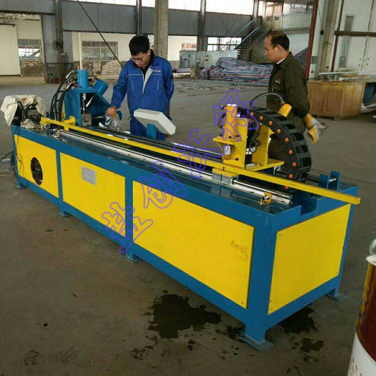 促角铁法兰机角钢法兰线角铁冲孔剪切全自动通风管道新