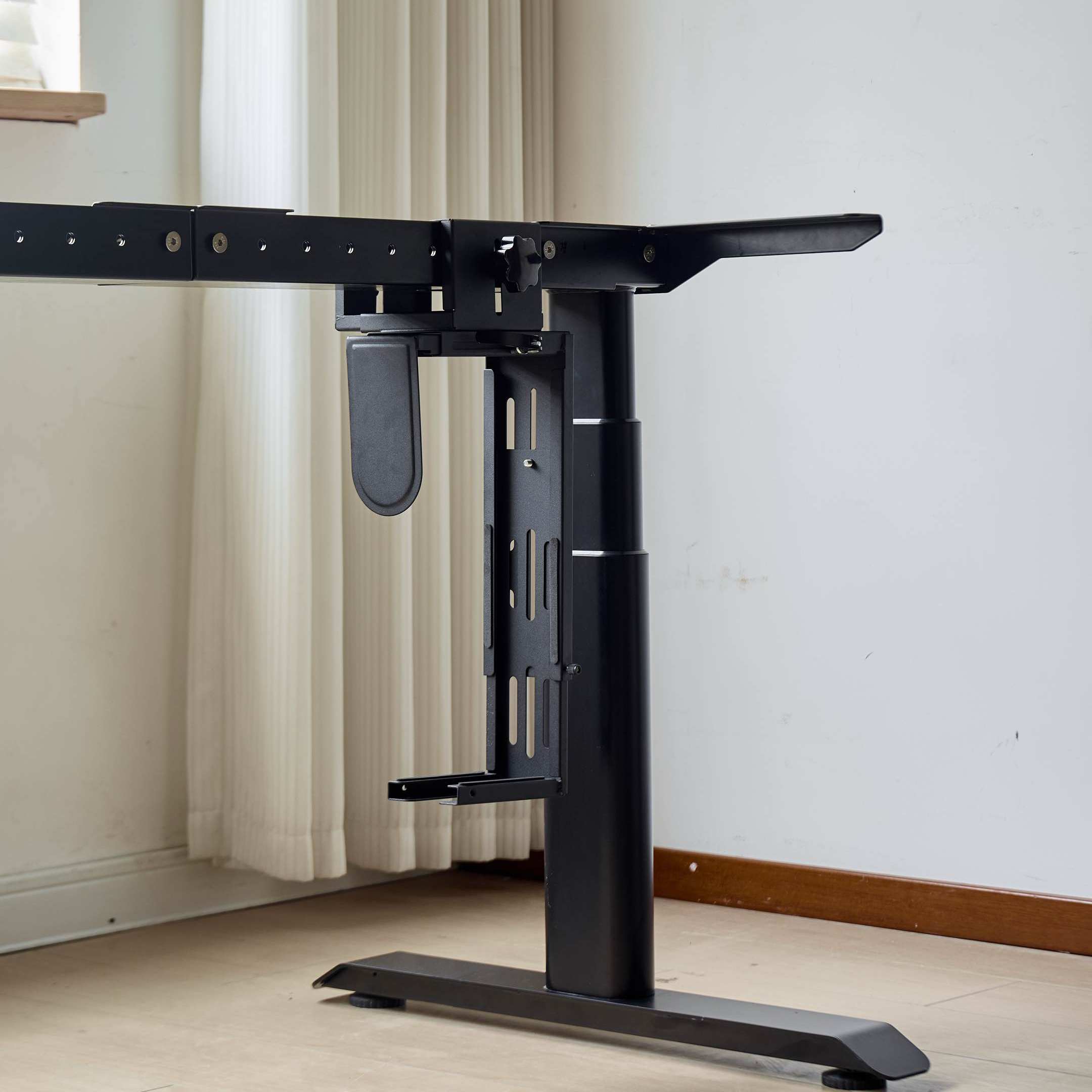 升降桌主机挂架悬空支架电脑桌主机机箱托架悬挂配件