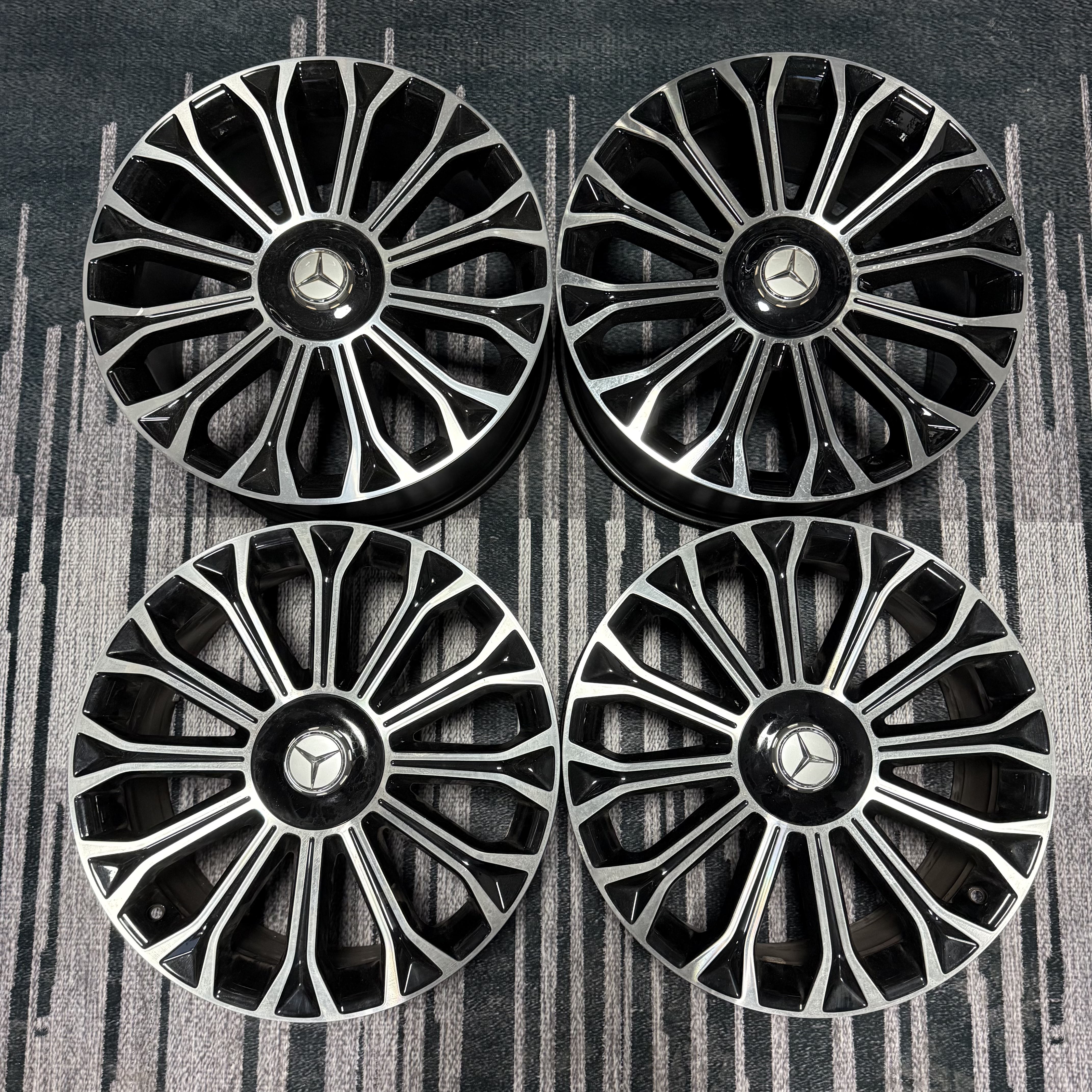适用于奔驰s450轮毂20寸原厂拆车件四个适配s320 s400 s500等等