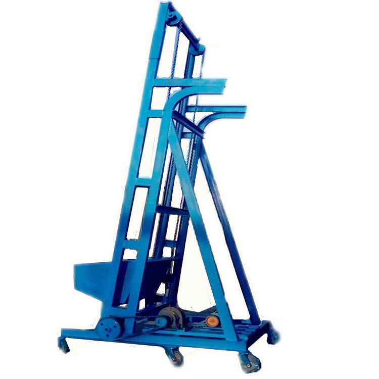 水泥粉单斗提升机 垂直ne斗式提升机 6米尼龙畚斗上料机运费以实