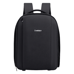 Cwatcun香港品牌单反相机包防水大容量双肩包专业摄影包适用于富士sony索尼佳能zv1 xt4 a6000 a64000徕卡.