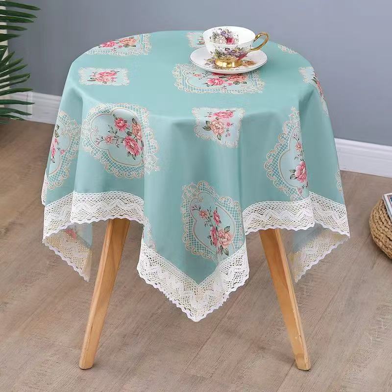 复古蕾丝装饰桌风法式简约浪漫茶几圆桌盖布野餐布餐桌布垫小圆桌