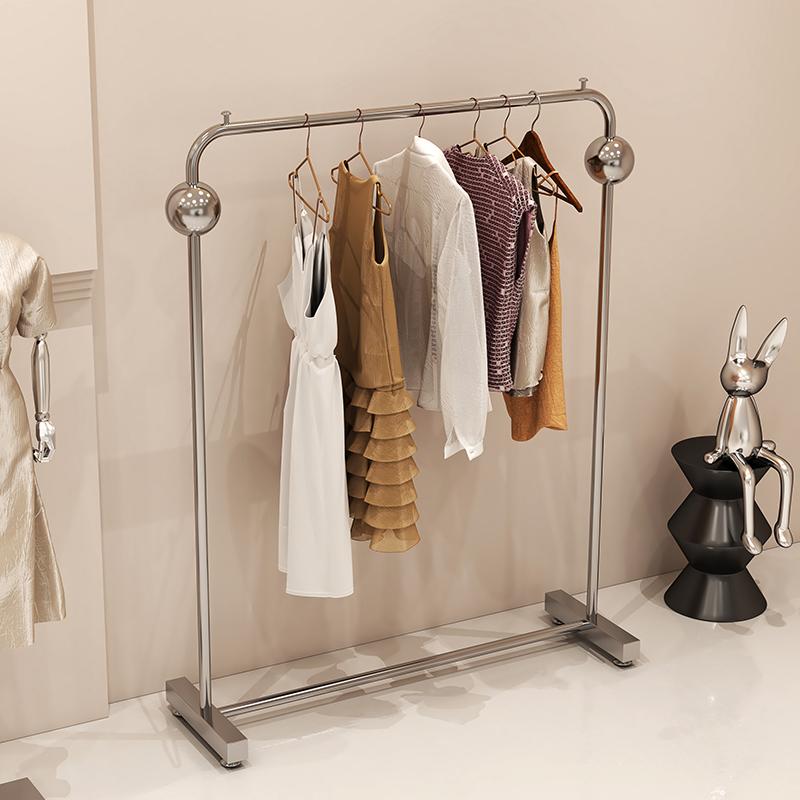 服装店移动展示架落地式可移动