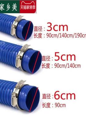 水槽排水管30 40 50 60下水管2寸面盆出水管橡胶波纹软管