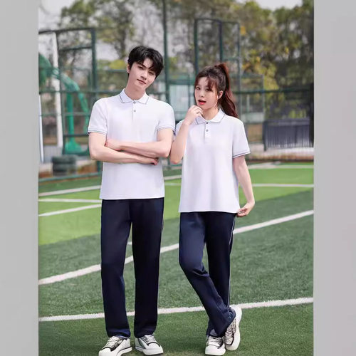 小学生校服夏季运动短袖长裤班服套装幼儿园园服学院风棉夏装班服