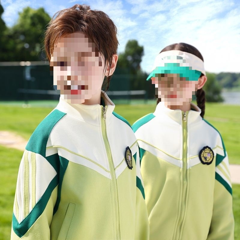 小学生校服套装秋季幼儿园园服班服男女童短袖外套小清新儿童长裤