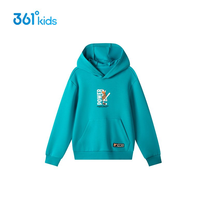 361°套头童装男童连帽卫衣新款中大童休闲春秋款上衣