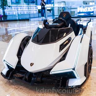 蘭寶博基尼電動車四輪帶遙控跑童車可坐人寶兒玩具車兒童汽車 正品