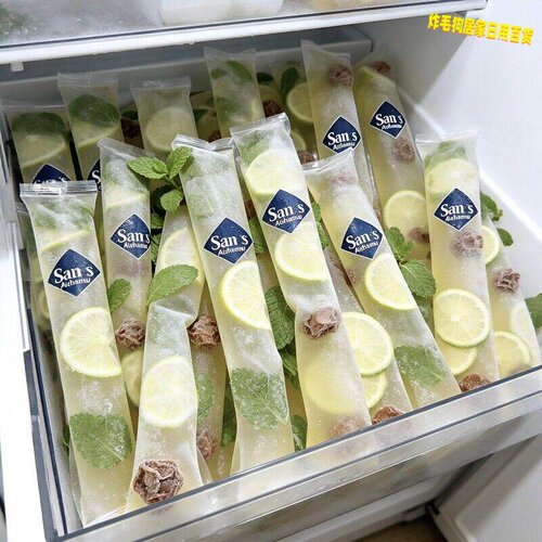 一次性加厚密封制冰袋冰棒模具