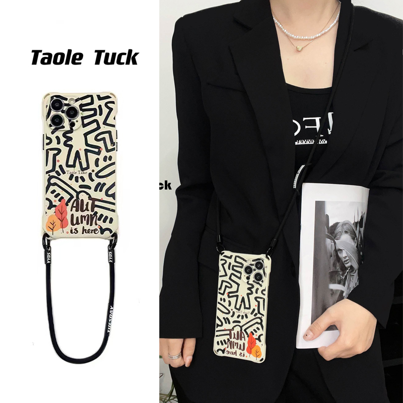 原创小众线条高级感简约手机壳软