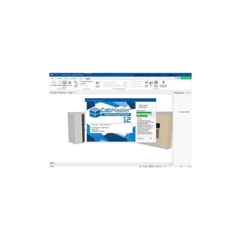 CabMaster Pro v12.0 橱柜与家具设计软件